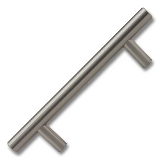 Pride Industrial Bar Pull 5" Center to Center Satin Nickel