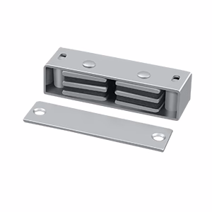 Deltana Magnetic Catch Brushed Chrome, 3-1/8” x 1” x 3/4”