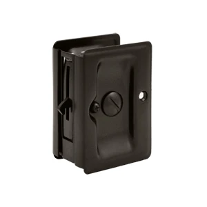 Deltana Heavy Duty Pocket Locks Adjustable Privacy Door, Oil Rubbed Bronze
