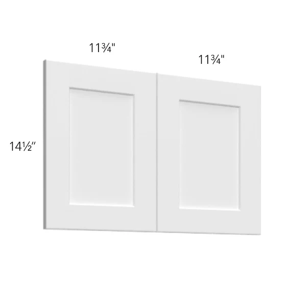 Wall Wainscot Panel for 15 H X 24 D Wall Cabinets 14-1/2 H X 23-1/2 D – Luna by Fabuwood