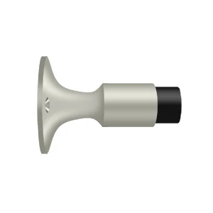 Deltana Wall Mount Bumper, Satin Nickel