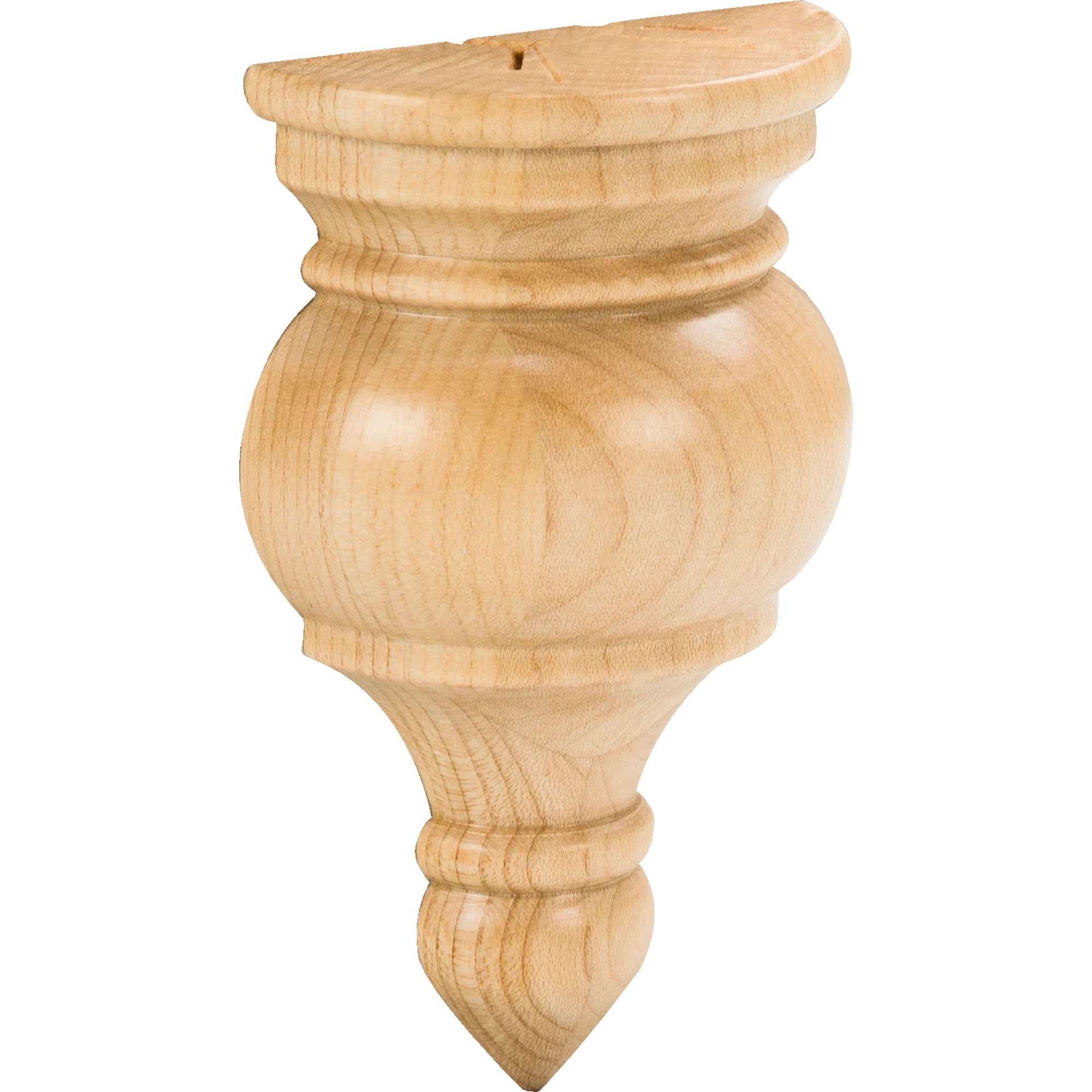 Hardware Resources Transition Finial hard Maple 4-1/2" Length