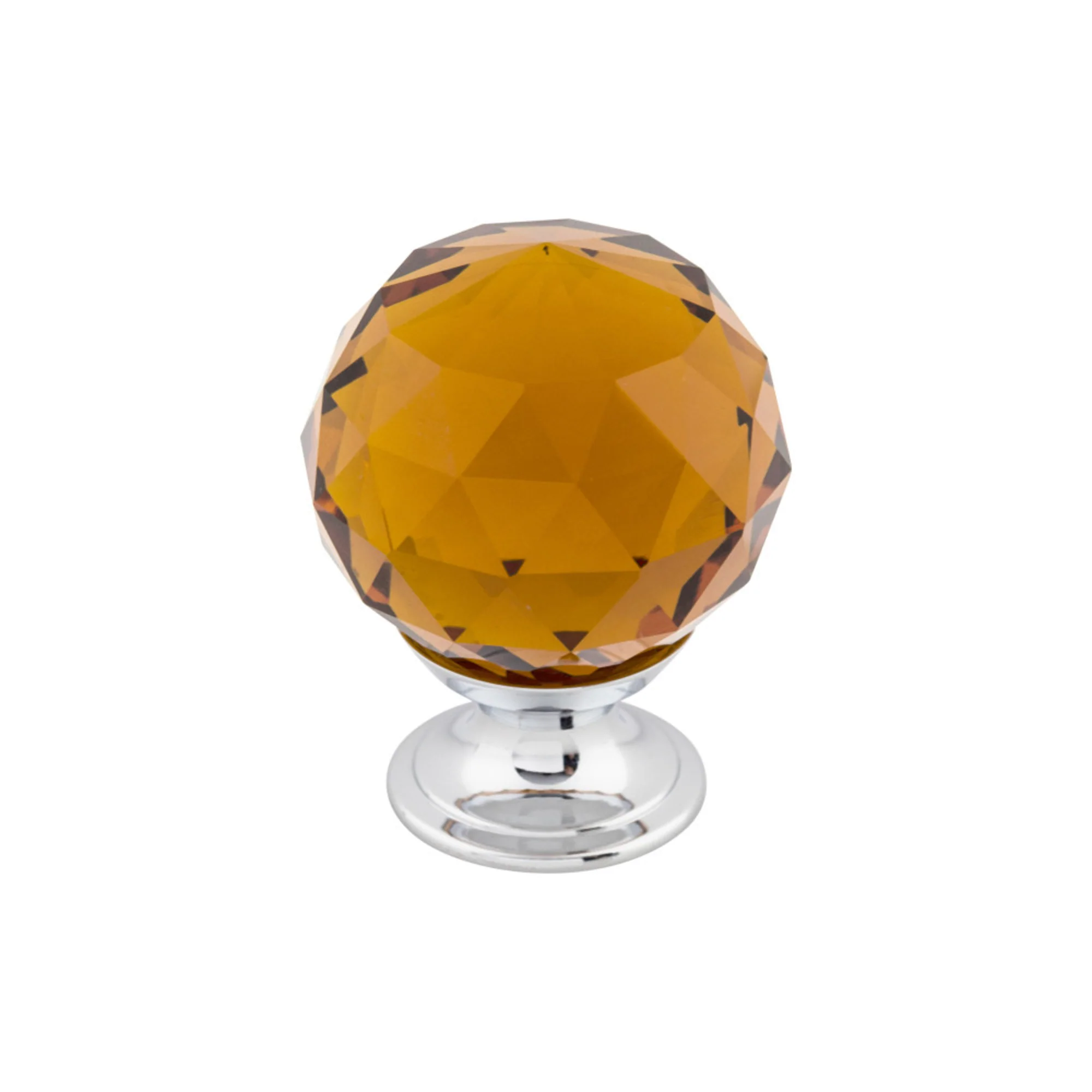 Top Knobs Wine Crystal Knob Polished Chrome 1-3/8″ Diameter