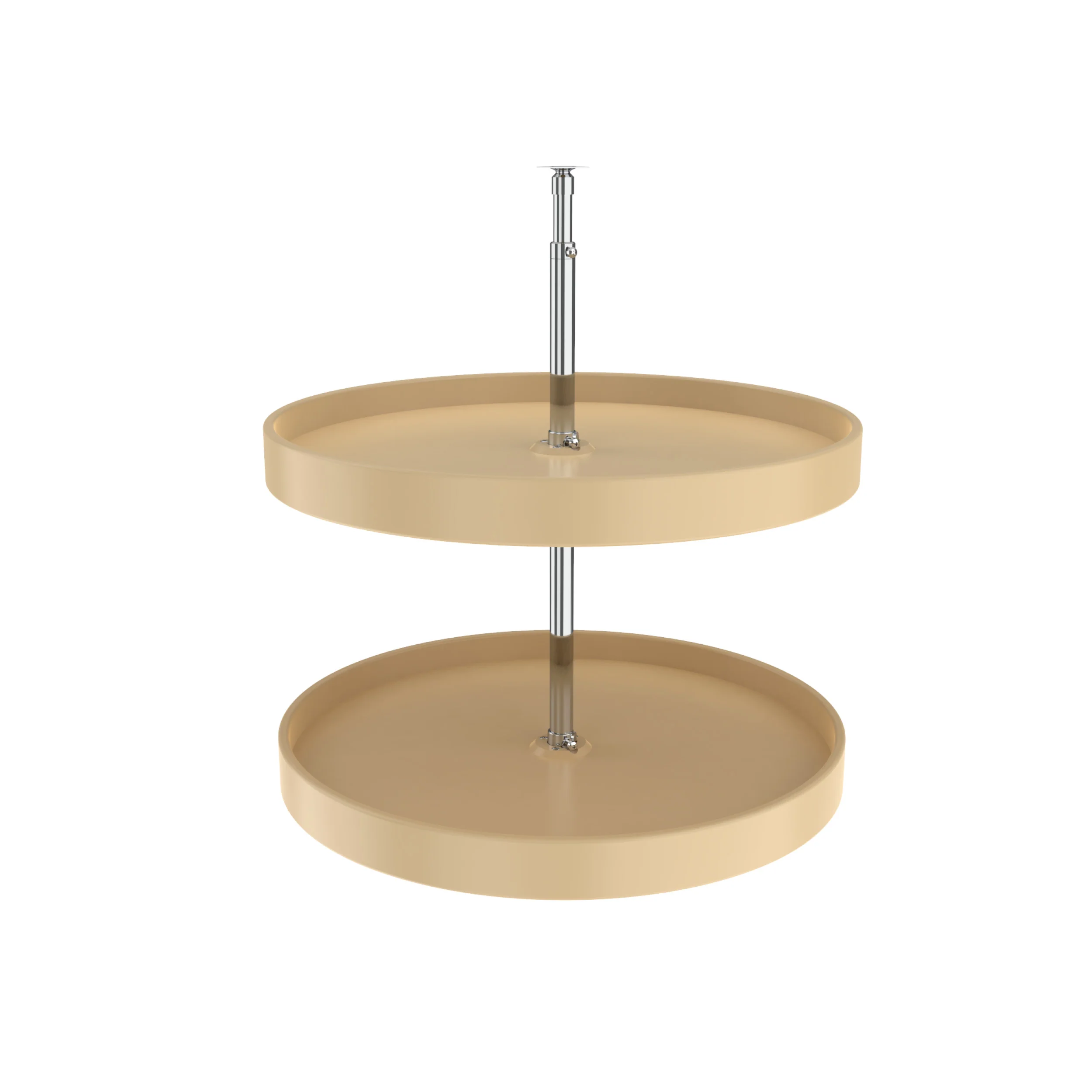 Rev-a-shelf Classic 2-Shelf Full Circle Lazy Susan Set For Wall Cabinets, 24″