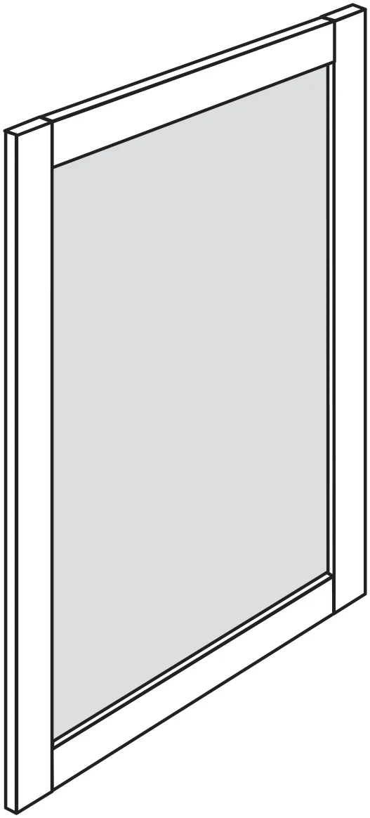 Mirror 30 W X 36 H – Essex Oak by JSI