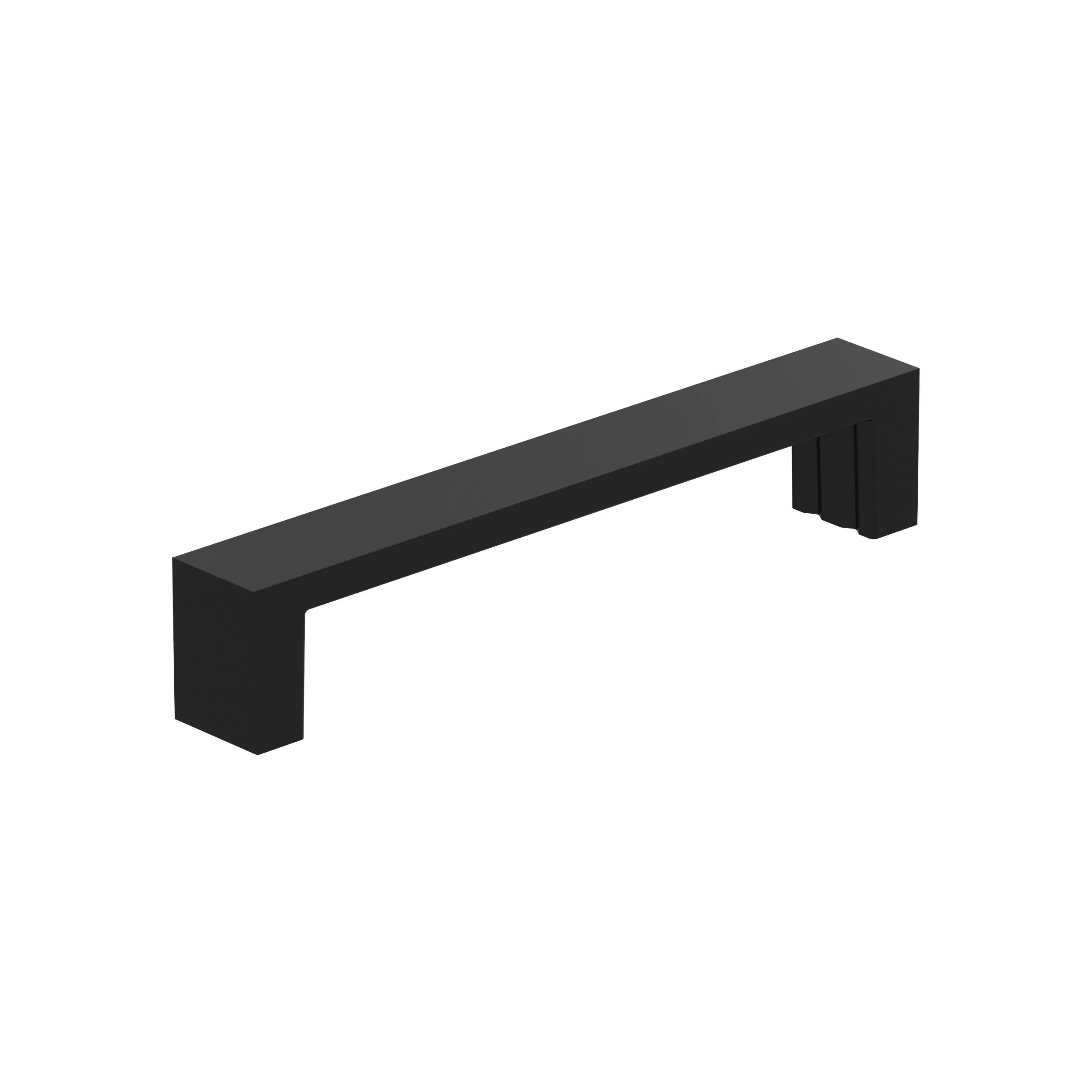 Amerock Augment Pull Matte Black 5-1/16″ Center to Center