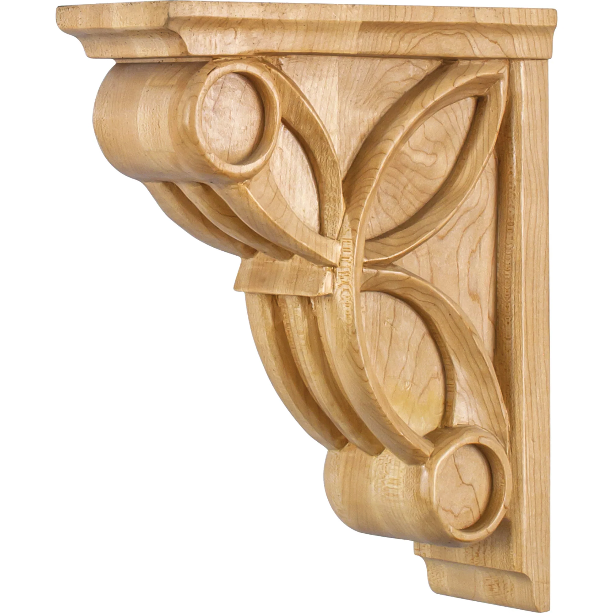 3″Celtic Weave Corbel Rubberwood 10″ Length