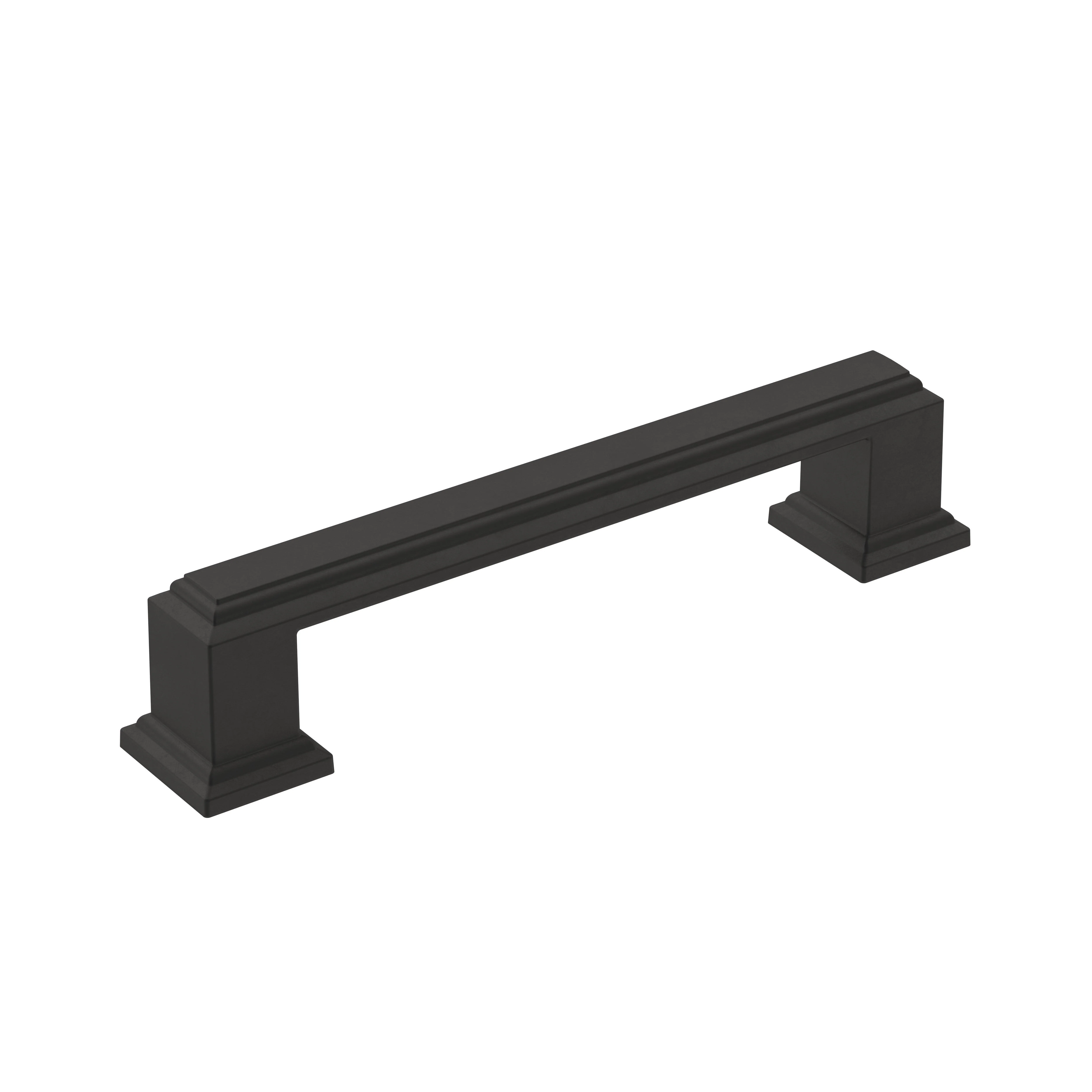 Amerock Appoint Pull Matte Black 3-3/4″ Center to Center