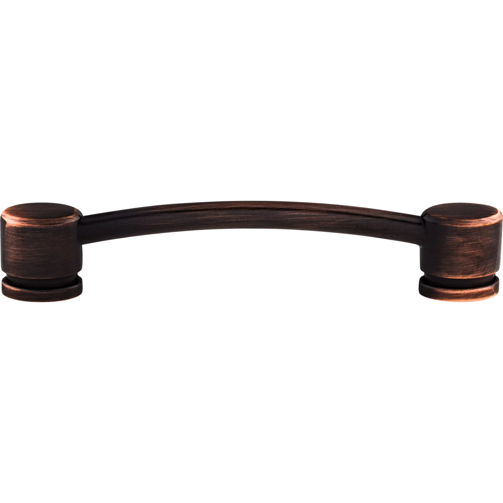 Top Knobs Thin Oval Pull Tuscan Bronze 5″ Center to Center