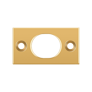 Deltana Strike Plate For Flush Bolt