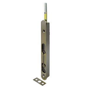 Deltana 18" Extension Flush Bolt Zinc Corners Round