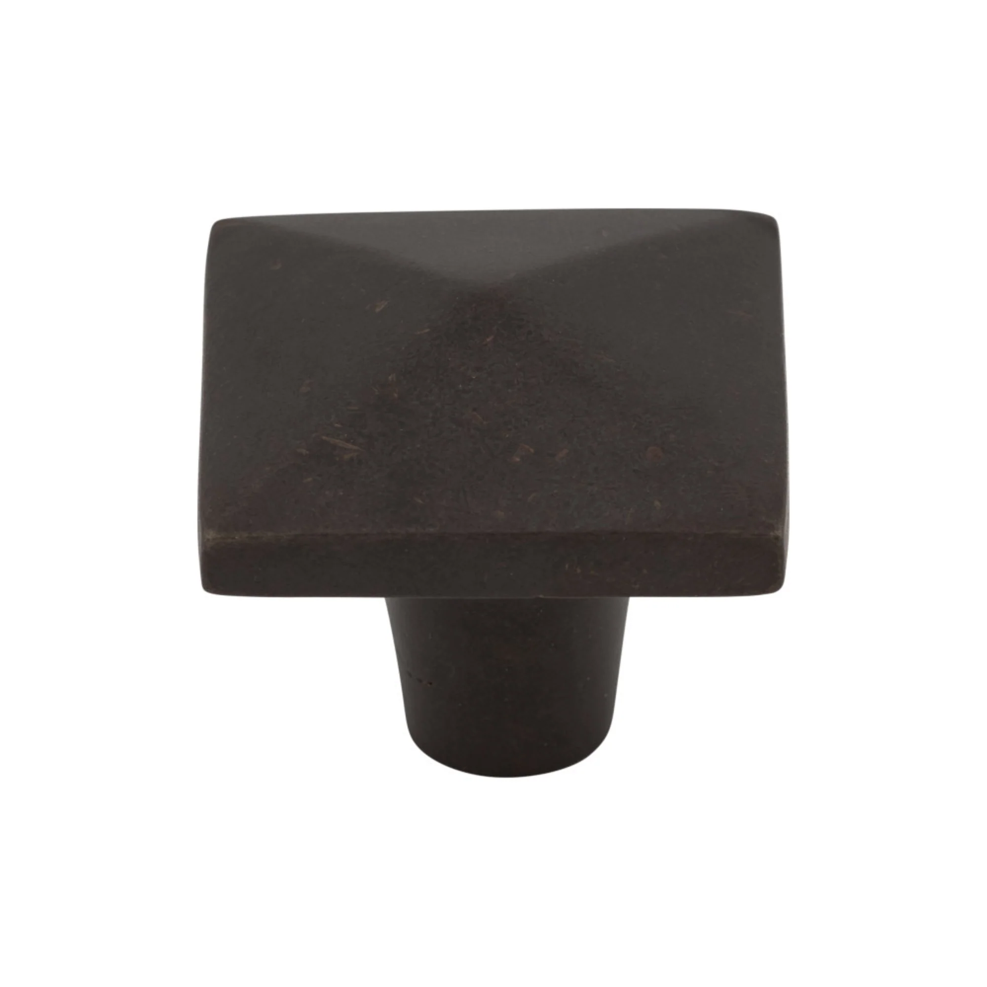 Top Knobs Aspen Square Knob Medium Bronze 1-1/2″ Diameter