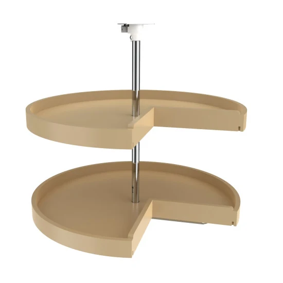 Rev-a-shelf Pie-Cut 2 Shelf Lazy Susan Set Polymer, 28″
