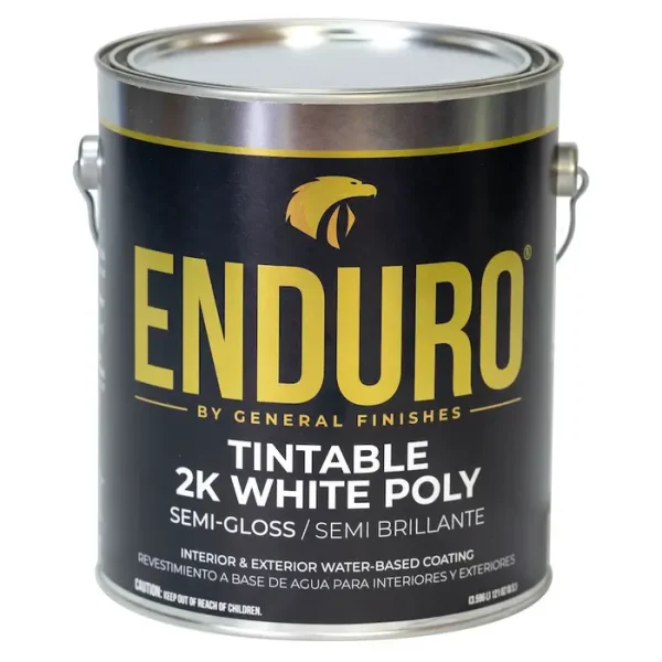 Enduro 2K White Poly, Semi-Gloss, Gallon