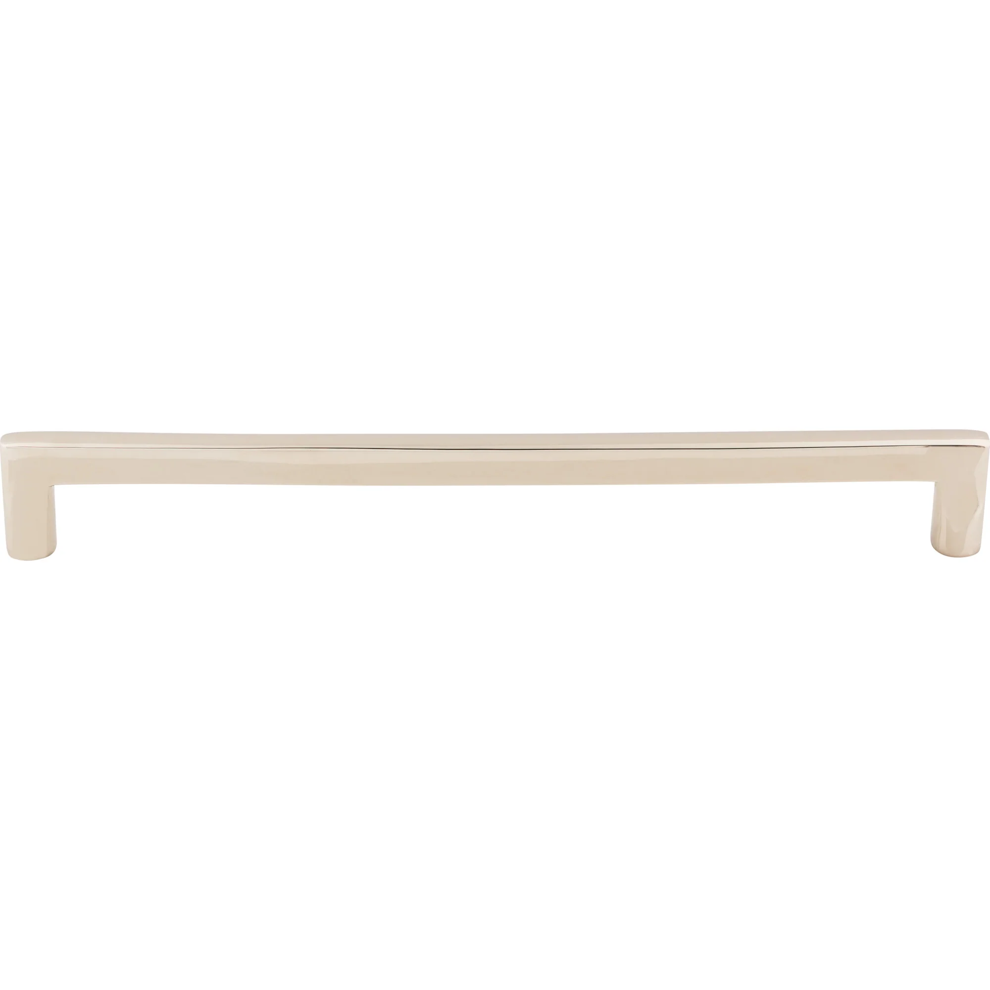 Top Knobs Aspen II Flat Sided Pull Polished Nickel 12″ Center to Center