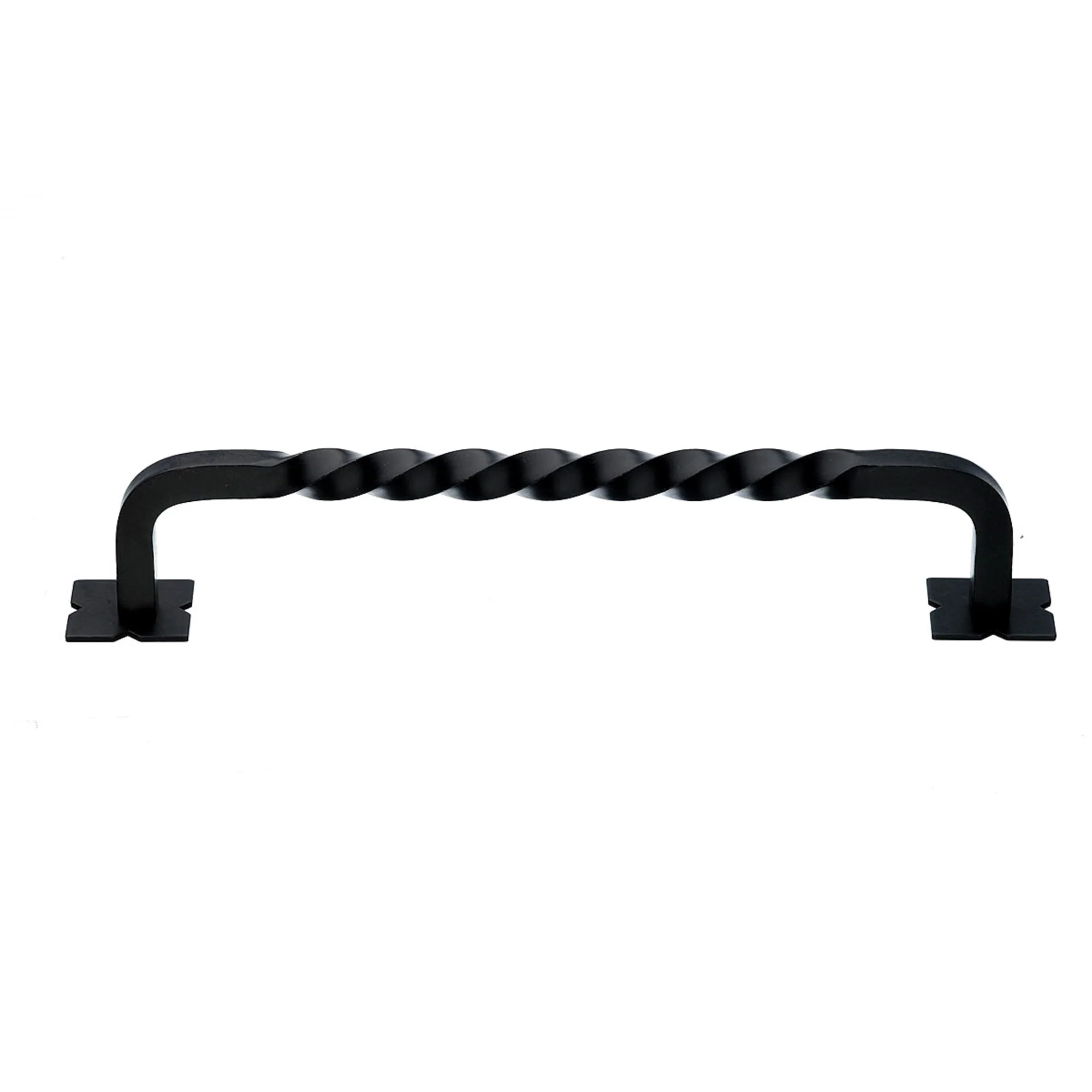 Top Knobs Appliance Twisted Door Pull Patina Black 18″ Center to Center