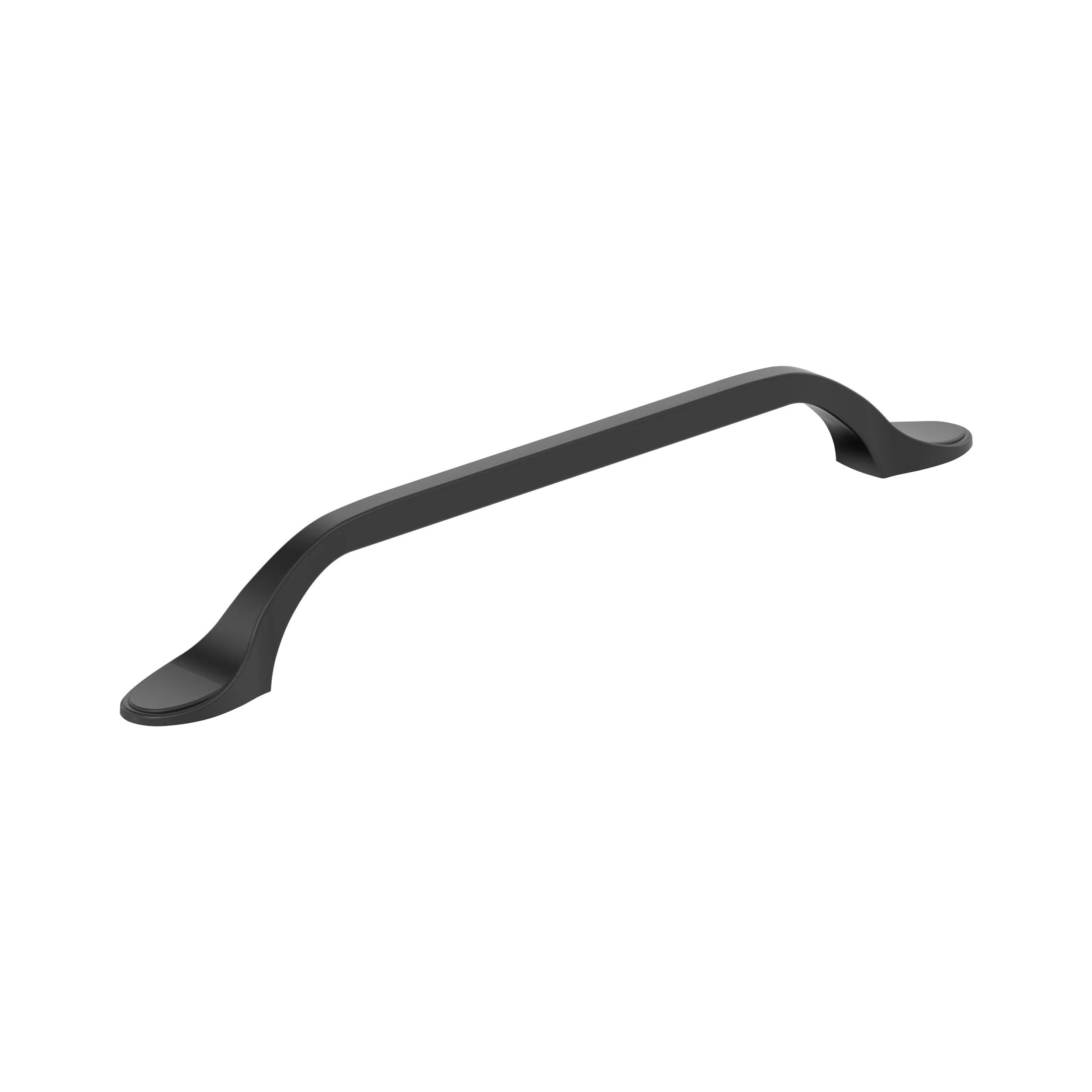 Amerock Ravino Pull Matte Black 6-5/16″ Center to Center