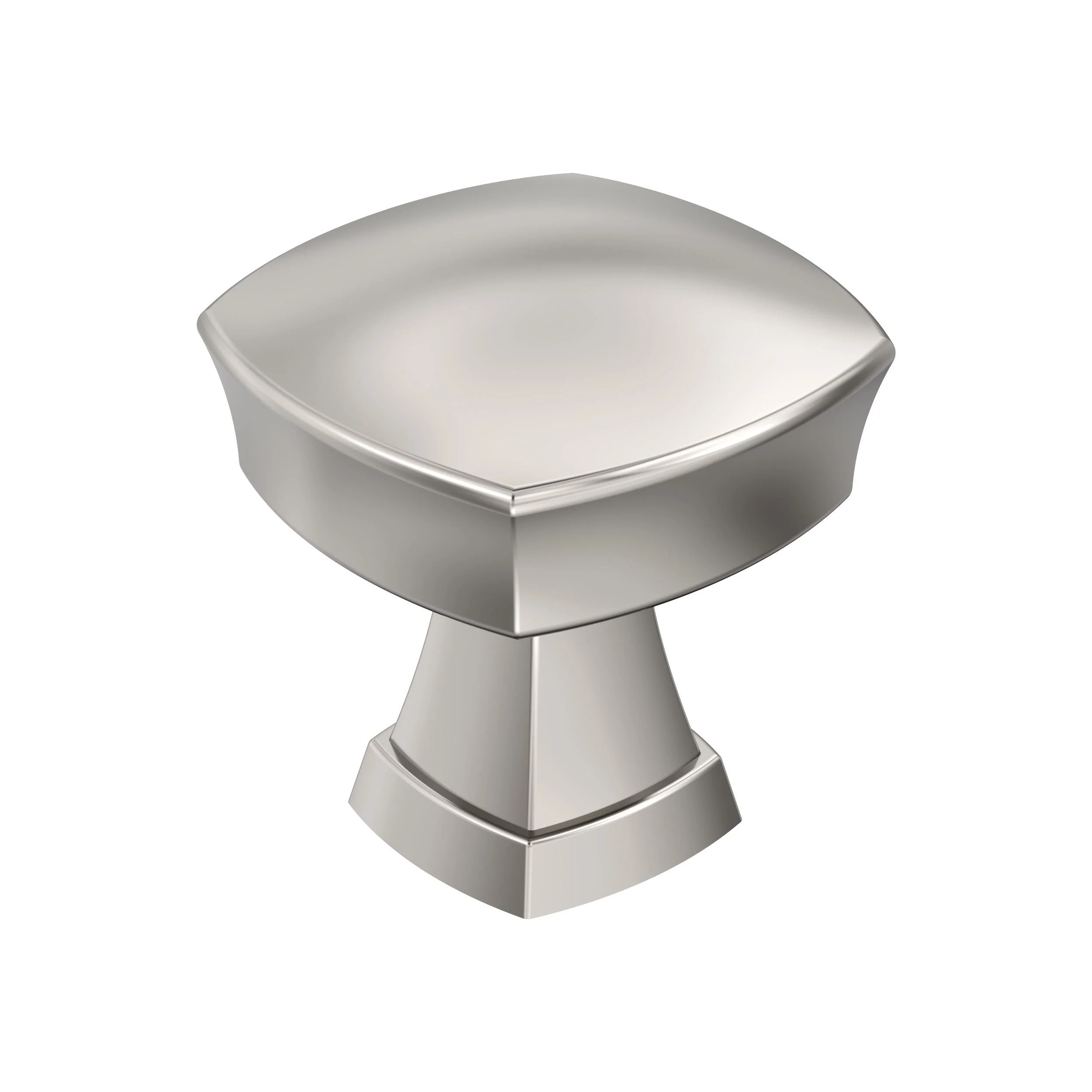 Amerock Knob Stature, Polished Nickel, 1-1/4″ Diameter