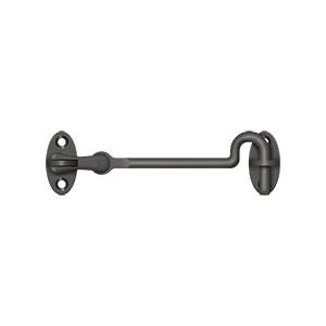 Deltana Cabin Swivel Hook, Oil Rubbed Bronze, 4″