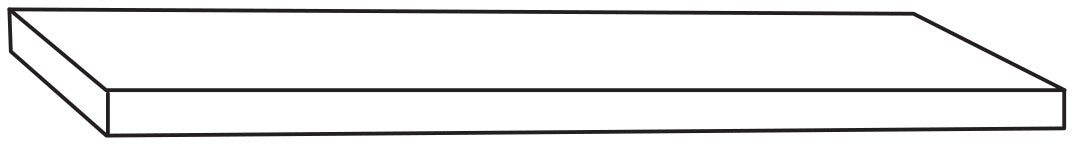 Floating Shelves 12 W – Trenton Recessed by JSI