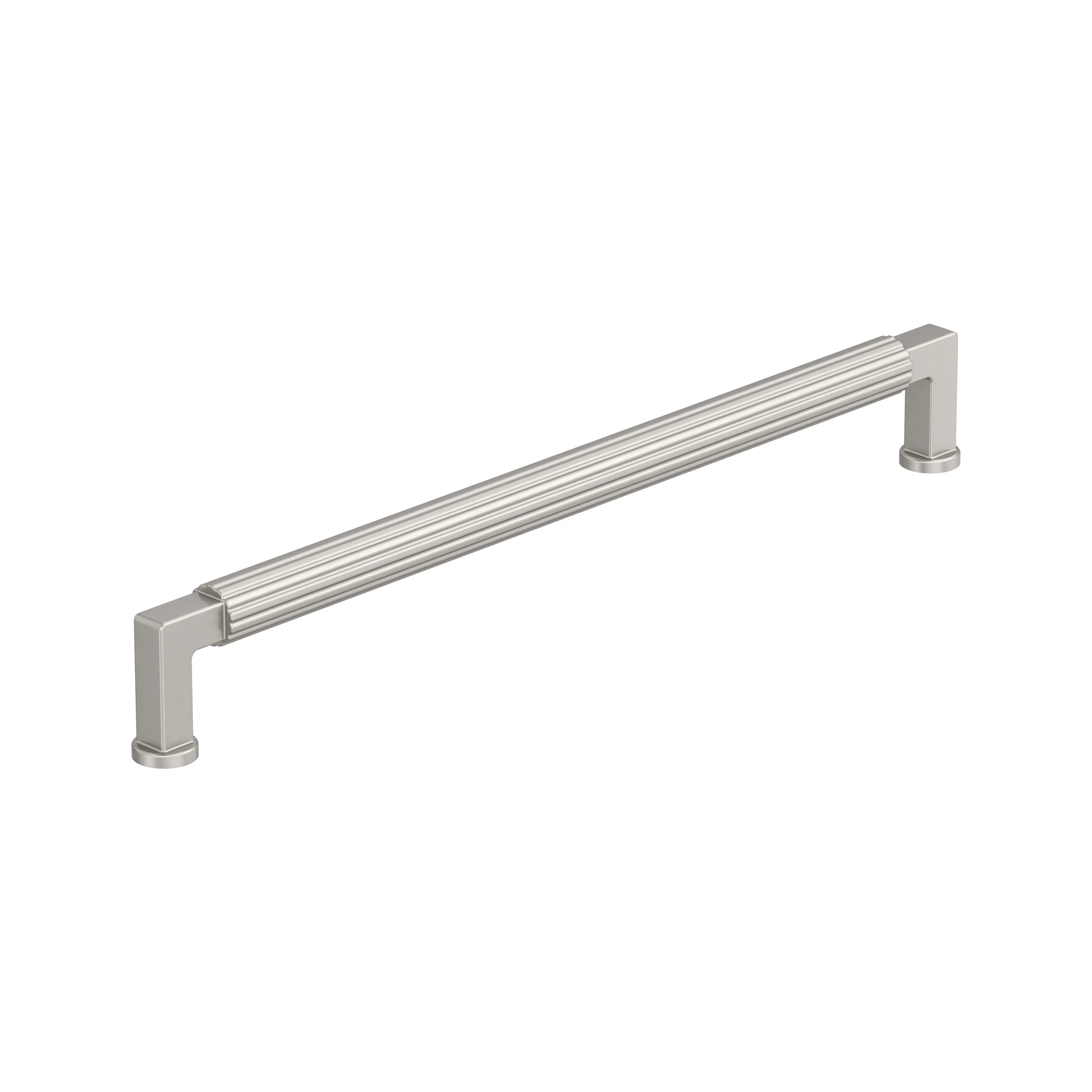 Amerock Ballard Pull 10-1/16″ Center To Center, Satin Nickel