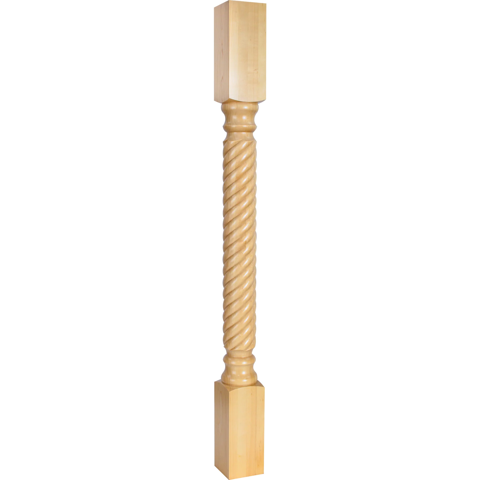 Hardware Resources Rope Post Cherry 42″ Length 3-1/2″ Width