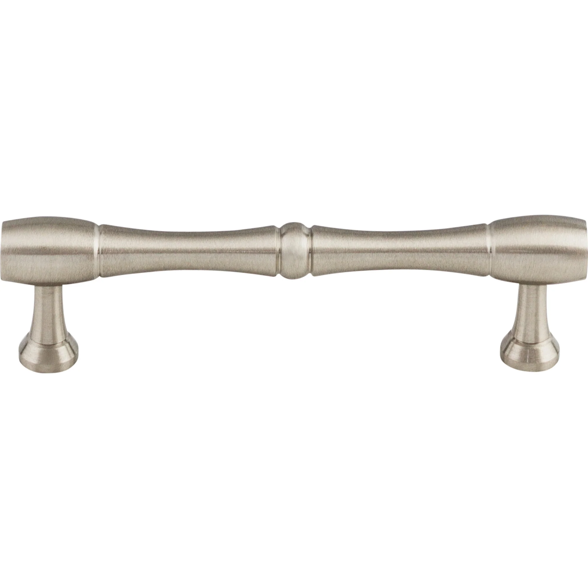 Top Knobs Appliance Nouveau Bamboo Door Pull Satin Nickel 3-3/4″ Center to Center