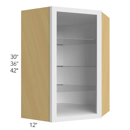 Wall Corner No Door 24 W X 30 H X 12 D – Luna Oak by Fabuwood