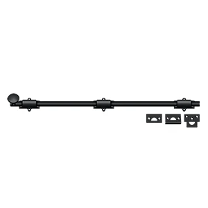 Deltana Surface Bolt Heavy Duty, Black, 24″