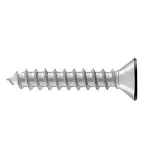 Deltana #12 Steel Wood Screw 1-1/4″ Length Black