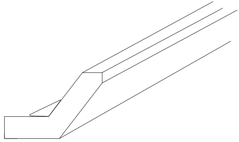 Shaker Crown Moulding 2-3/8 W X 96 L – Arcadia White by Horning