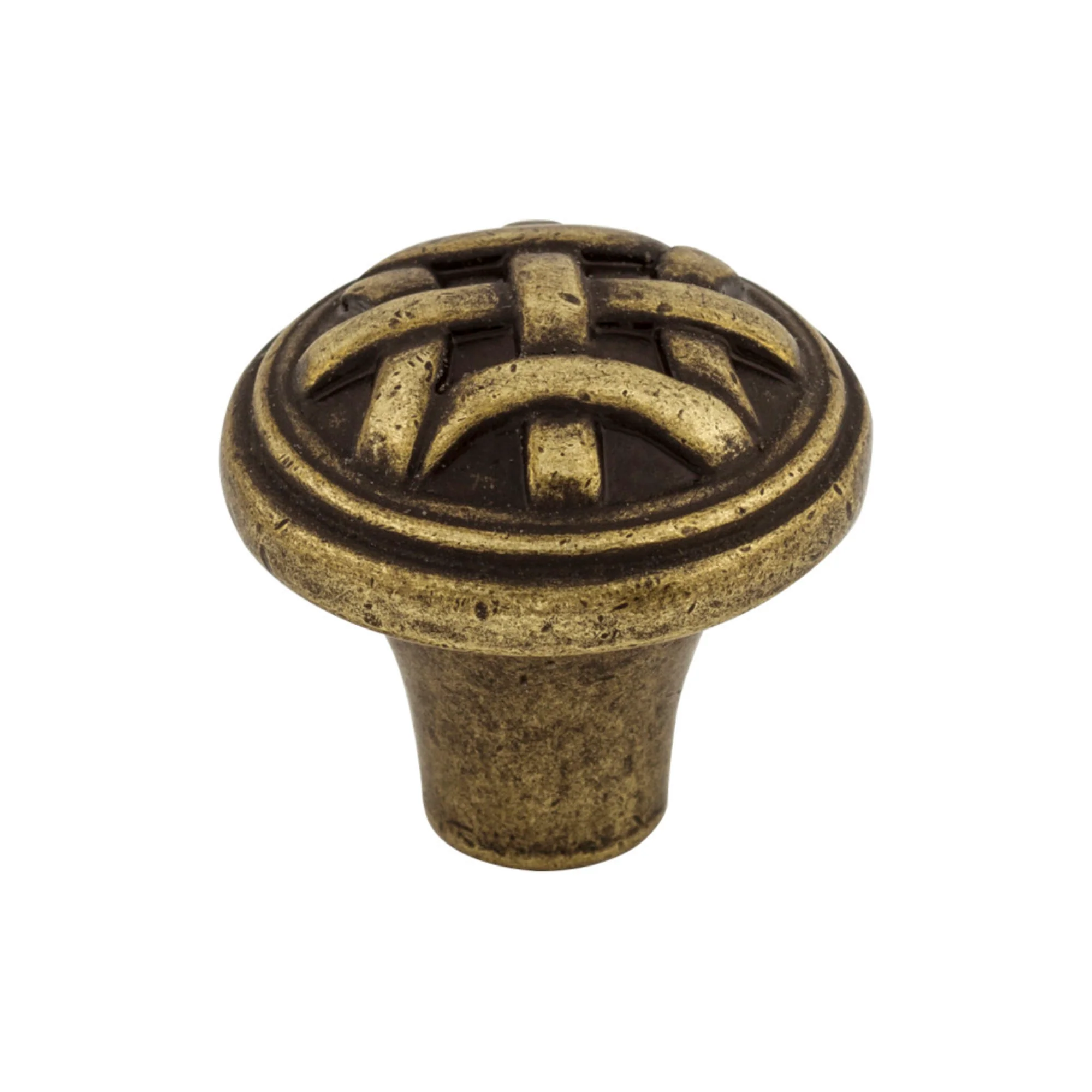 Top Knobs Tuscany Knob German Bronze 1″ Diameter Celtic Style