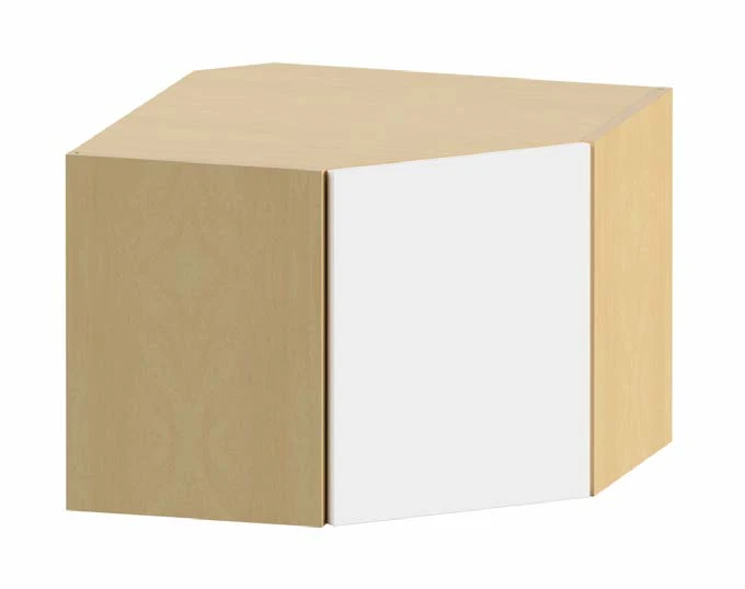 Wall Diagonal Corner 24 W X 15 H X 12 D – Ovela Catalina by Fabuwood