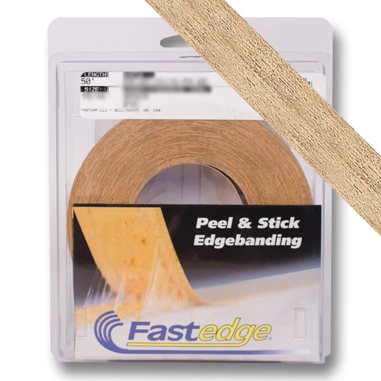 Fastedge Unfinished Wood 5/8" PSA Roll