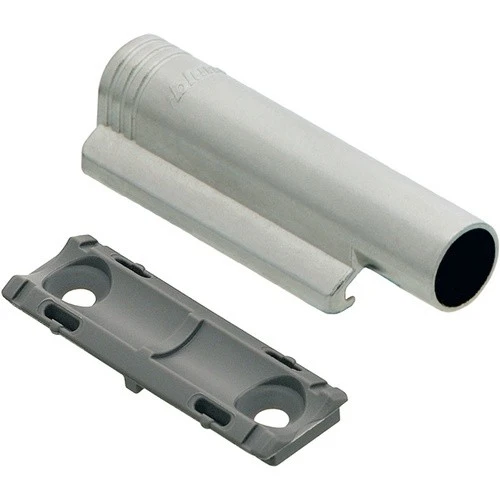 Blumotion For Doors 970A In-Line Adapter Plate For Panel Cabinets, 0mm, Screw-On, Multiples of 50