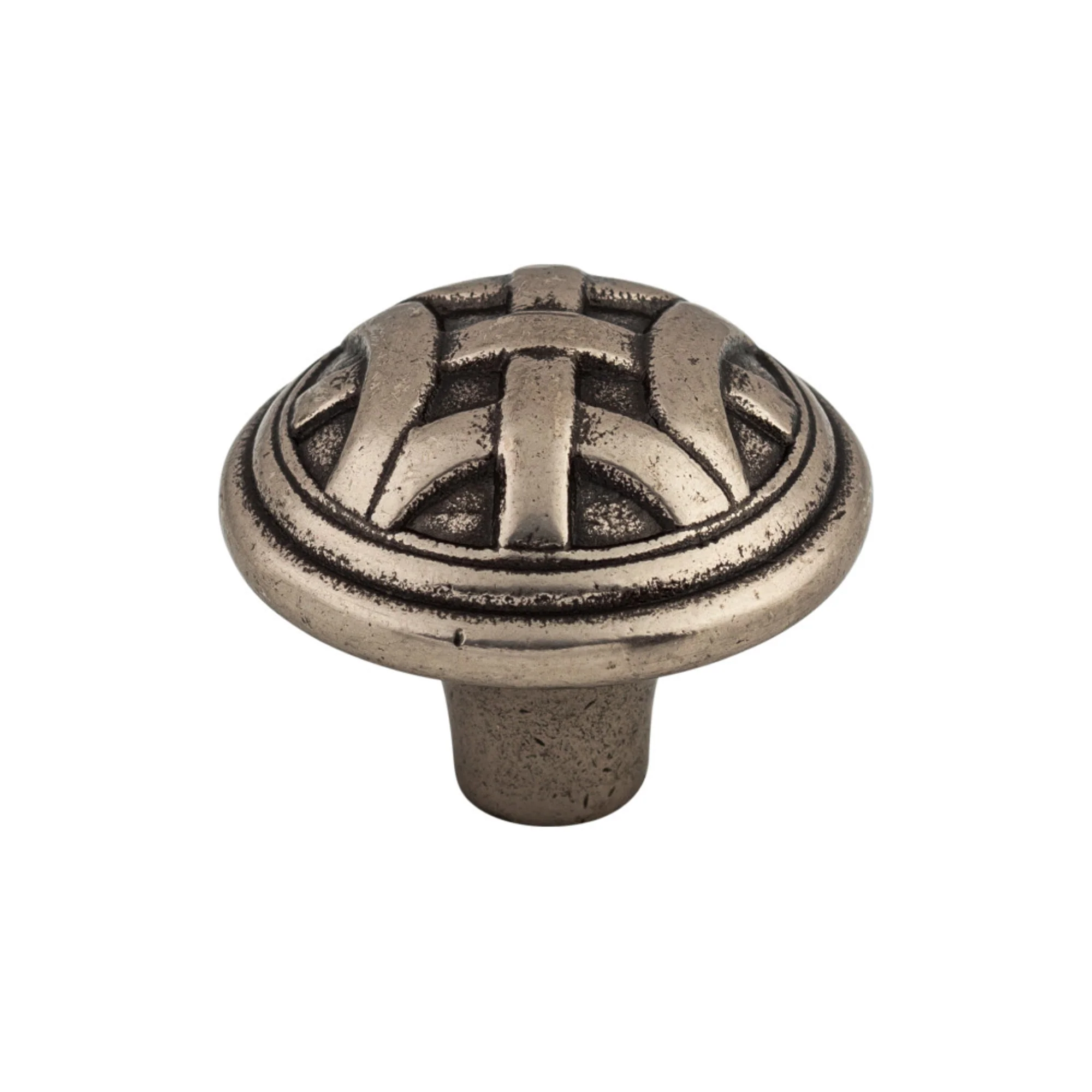 Top Knobs Tuscany Knob Antique Pewter 1-1/4″ Diameter Celtic Style