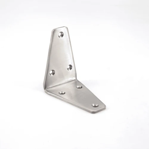 Sugatsune Angle Bracket 80 mm x 80 mm Satin Finish