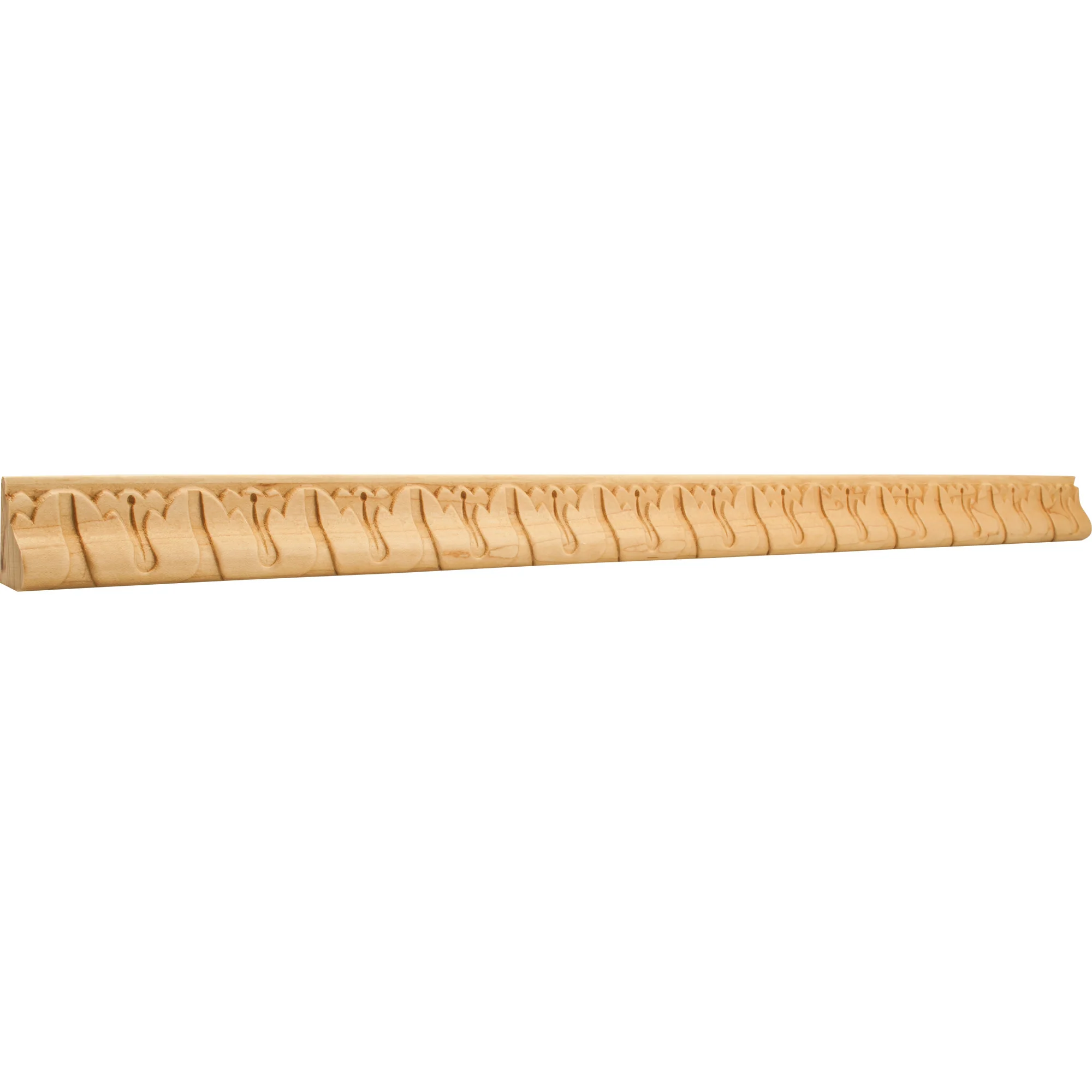 Hardware Resources 1-5/16" x 3/4" x 96" Hand Carved Beauty Moulding