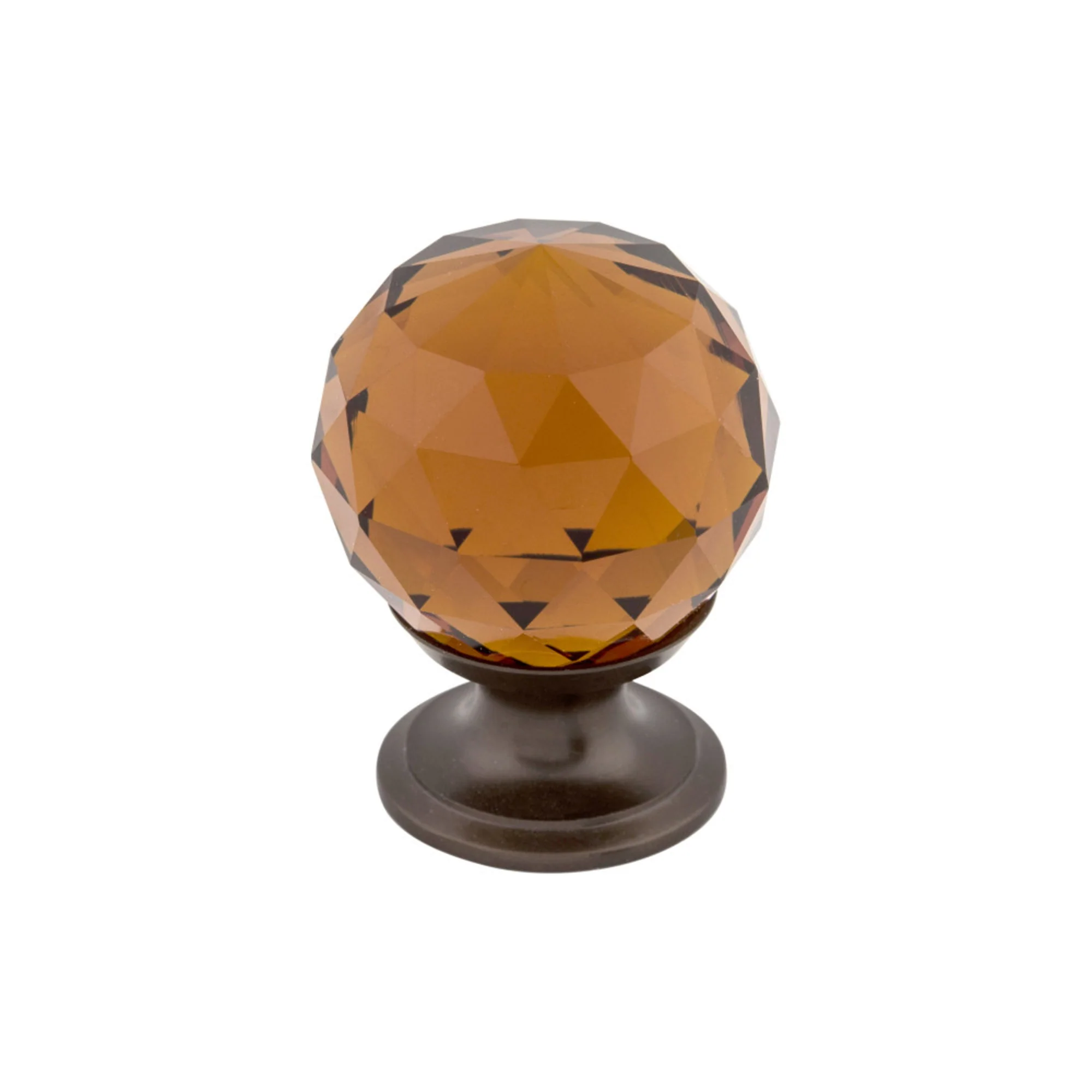 Top Knobs Wine Crystal Knob Oil Rubbed Bronze 1-1/8″ Diameter
