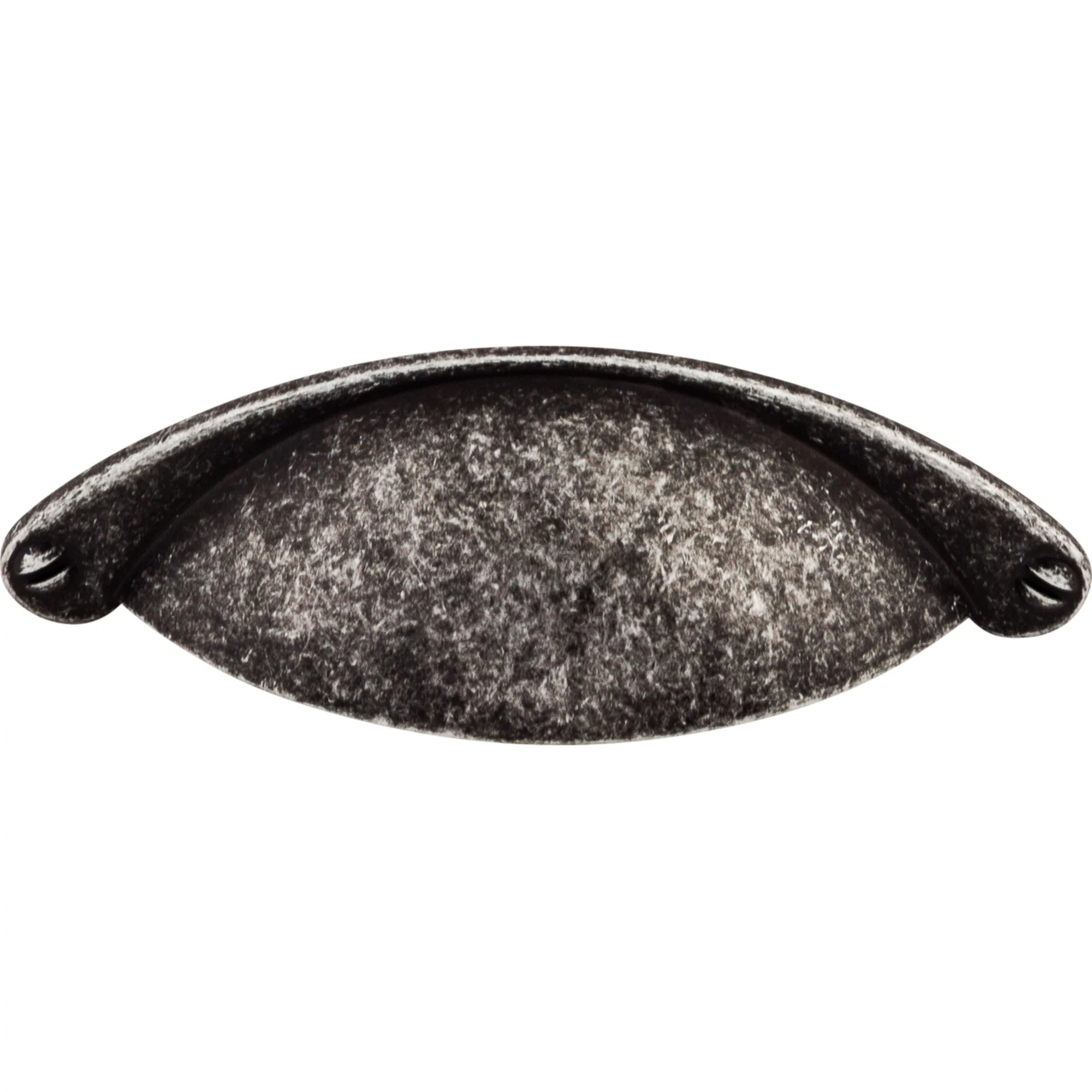 Top Knobs Somerset Cup Handle Black Iron 2-1/2″ Center to Center