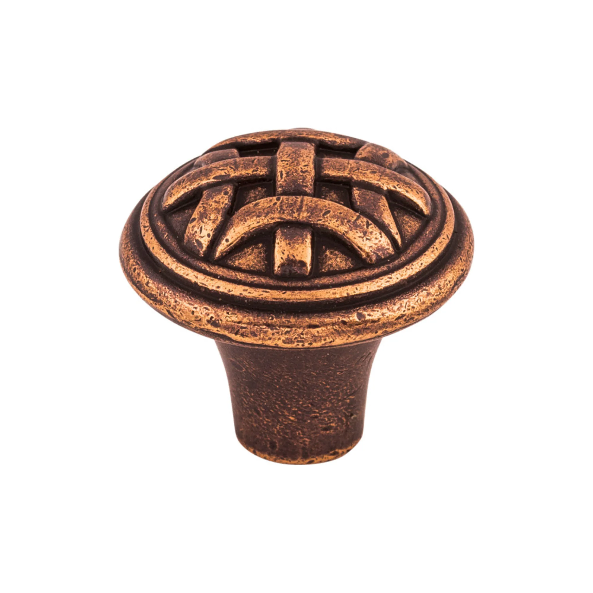Top Knobs Tuscany Knob Old English Copper 1″ Diameter Celtic Style