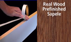 Fastedge Pre Finished Wood PSA Roll, 250 foot, 15/16″