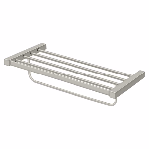 Deltana 24″ Hotel Shelf With Bracket Za Series, Satin Nickel
