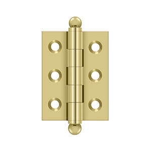 Deltana 2″ x 1.5″ Hinge With Ball Tips, Black