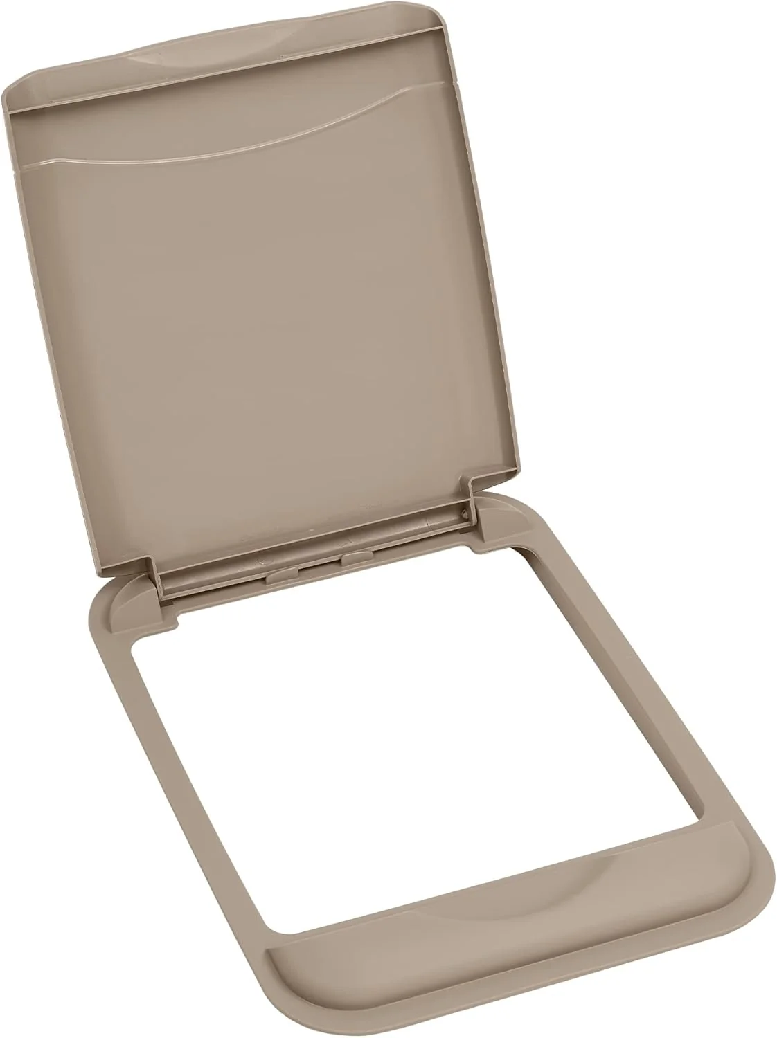 Rev-a-shelf Polymer Waste Container Lid, Champagne, 50 Quart