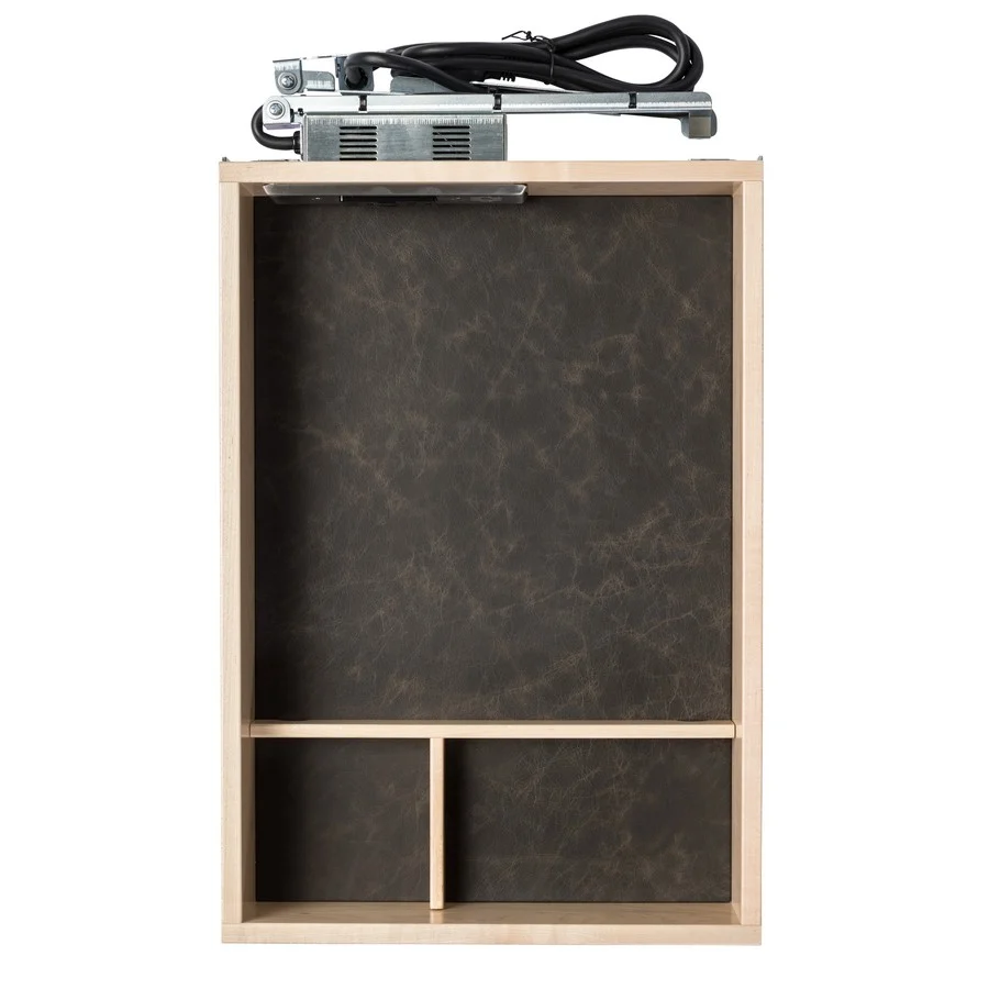 Century Components Galaxy Charging Station Maple Sequoia Leather Bottom 15″ Width