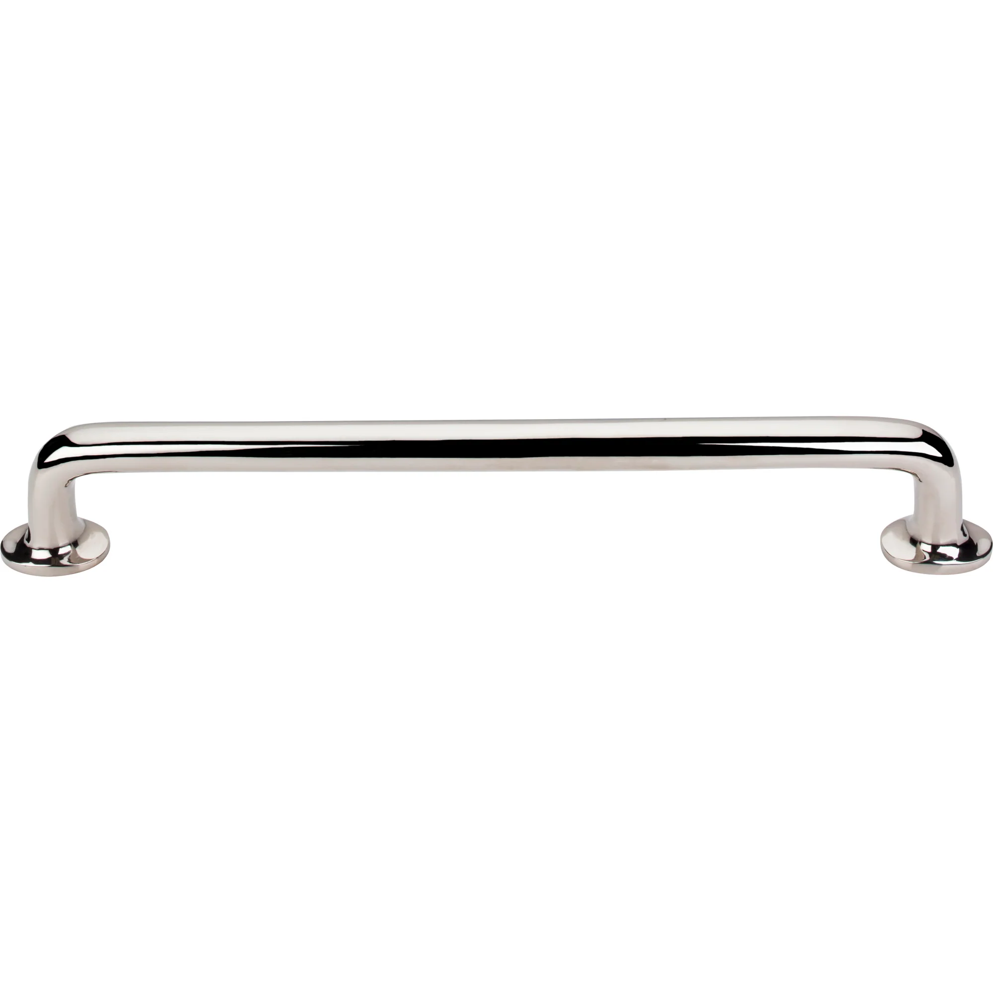 Top Knobs Aspen II Rounded Pull Polished Nickel 18″ Center to Center