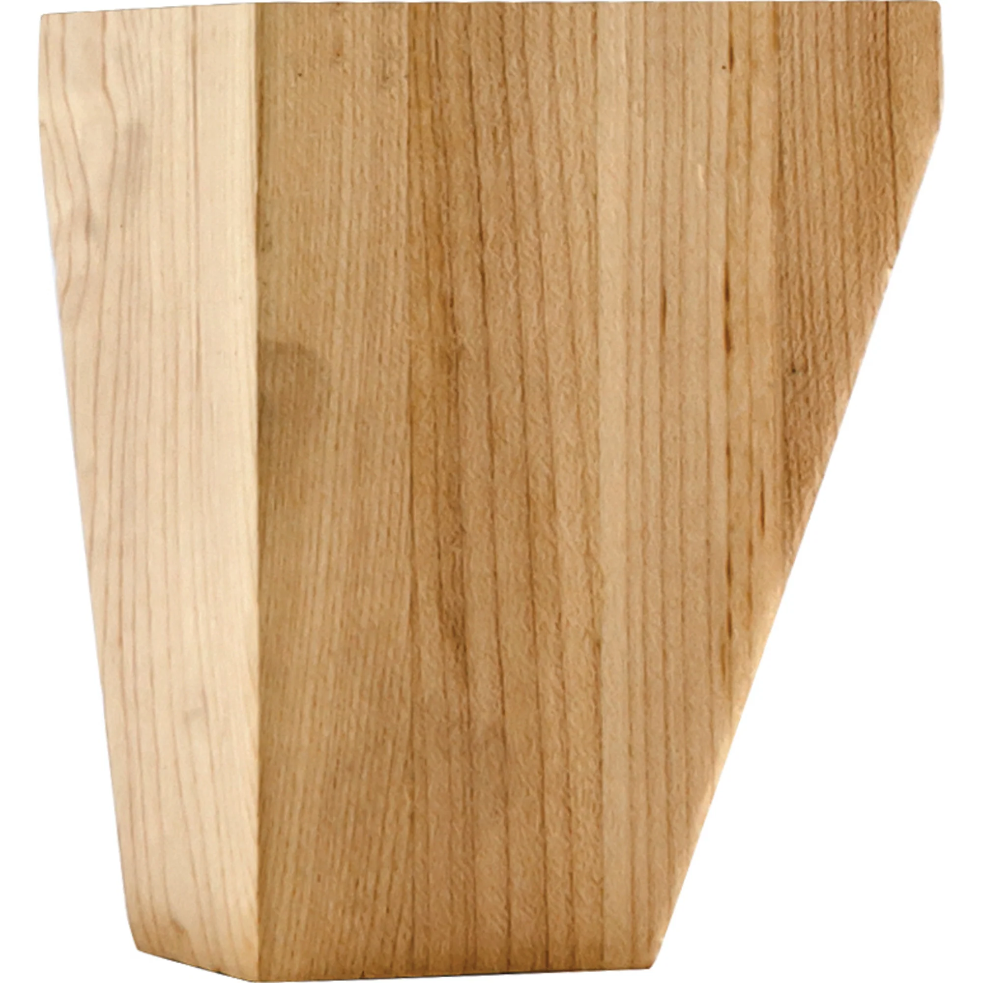 Hardware Resources Square Shaker Bun Foot Maple 4-1/2″ Length