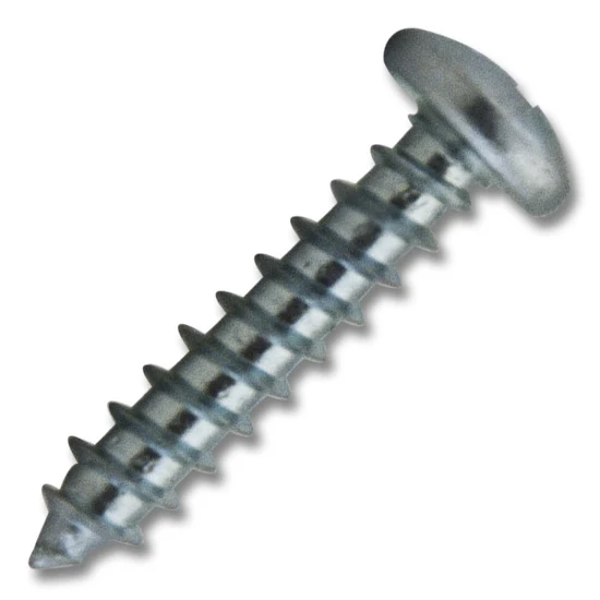 #10 Screw Pan Head #2 Phillips Coarse Thread 1″ Length Zinc, Multiples of 100
