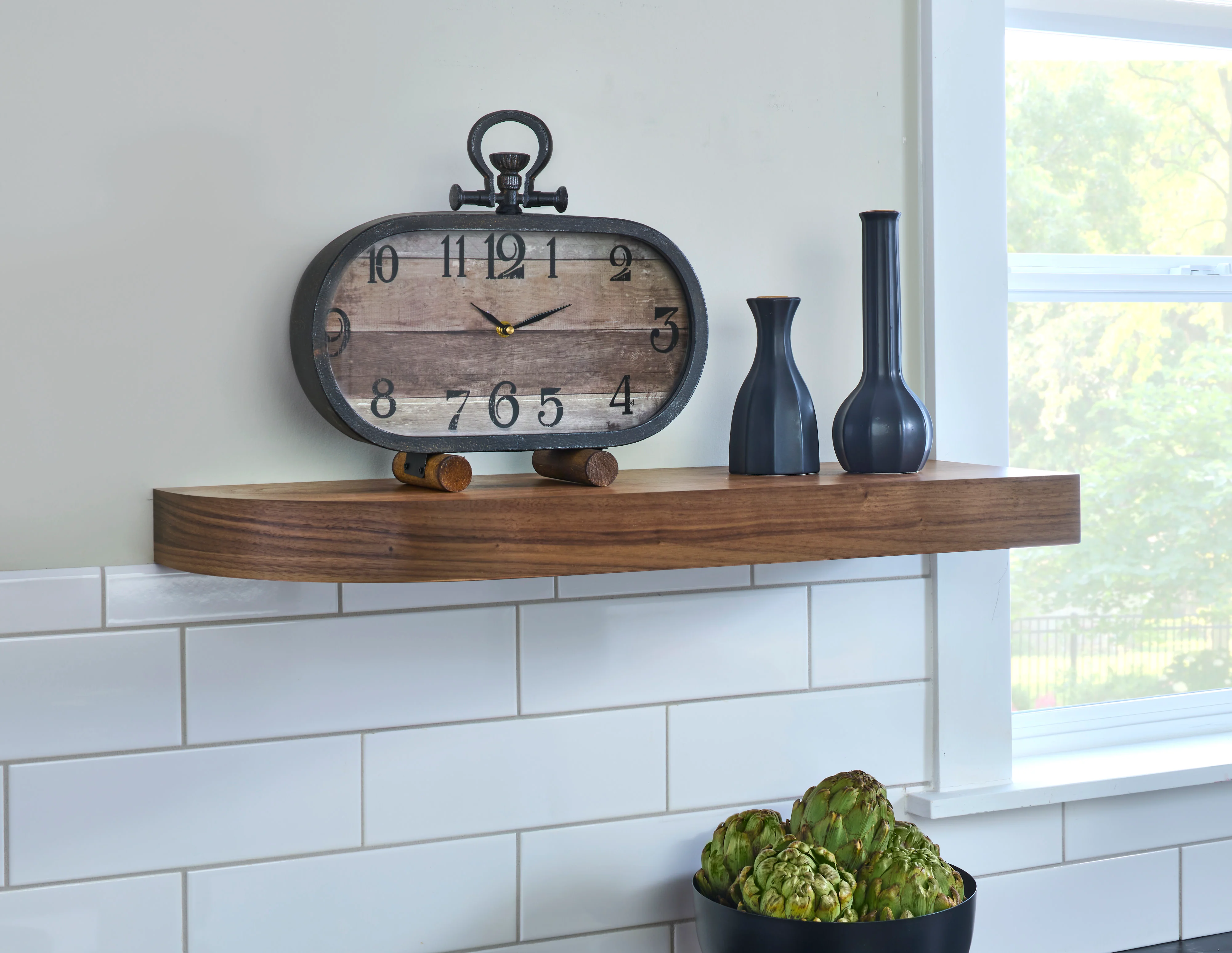 Omega National Curved Floating Shelf